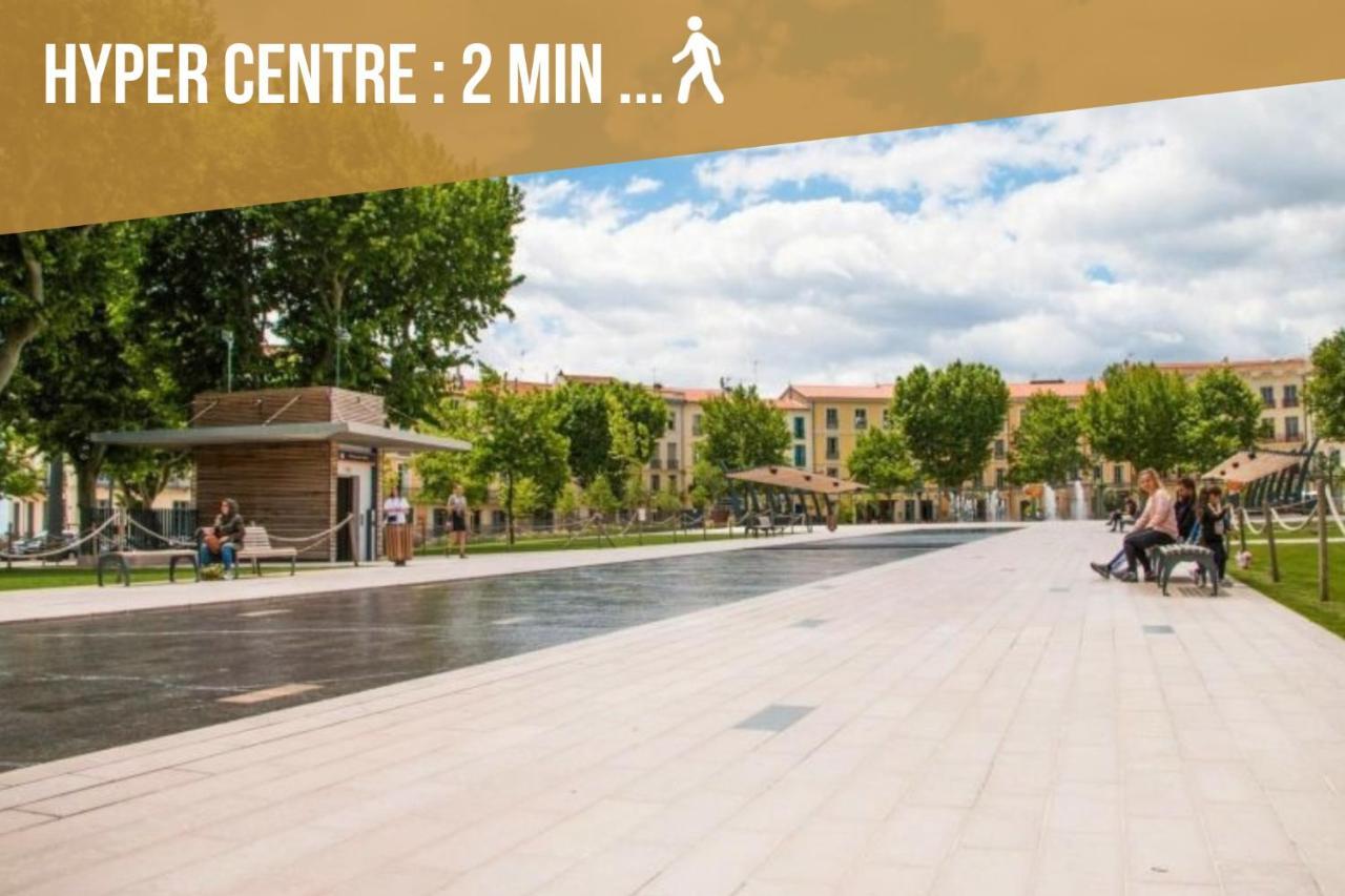 Centre Historique - Free Parking - Self Checkin - Wifi - Industriel - Sleepntripbeziers Διαμέρισμα Εξωτερικό φωτογραφία